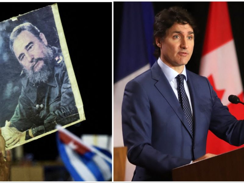 Fidel Castro, Justin Trudeau