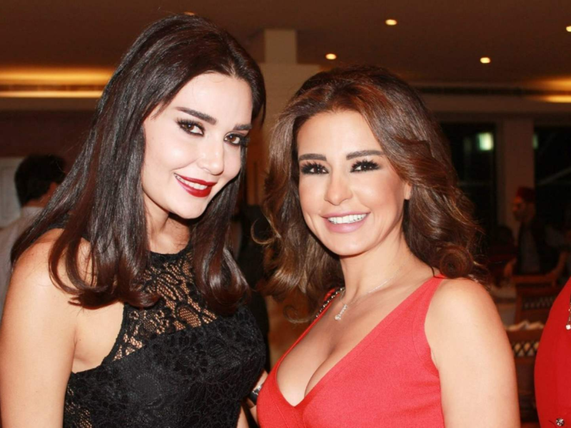 ماغي بوغصن وسيرين عبدالنور