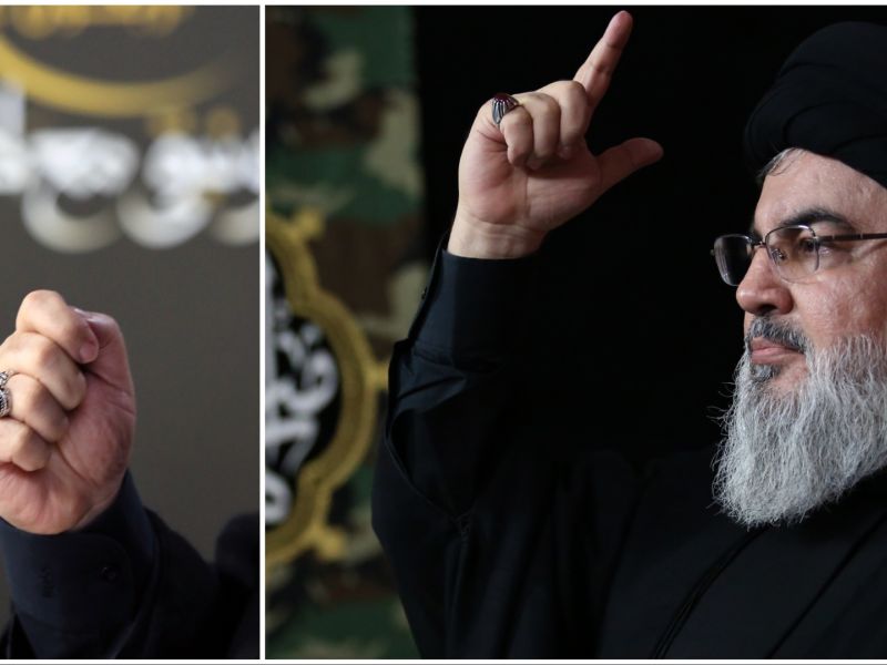 Ring of Hassan Nasrallah, the Secretary-general of the Hezbollah, was allegedly found under rubble