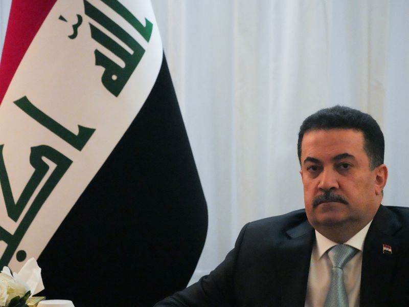 Iraqi Prime Minister Mohammed Shia al-Sudani