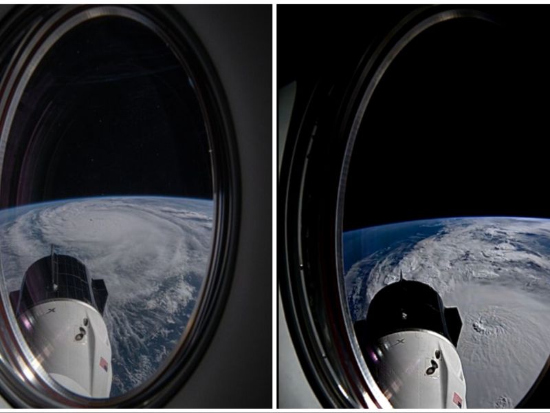 Hurricane Milton from space. (X/Matthew Dominick)
