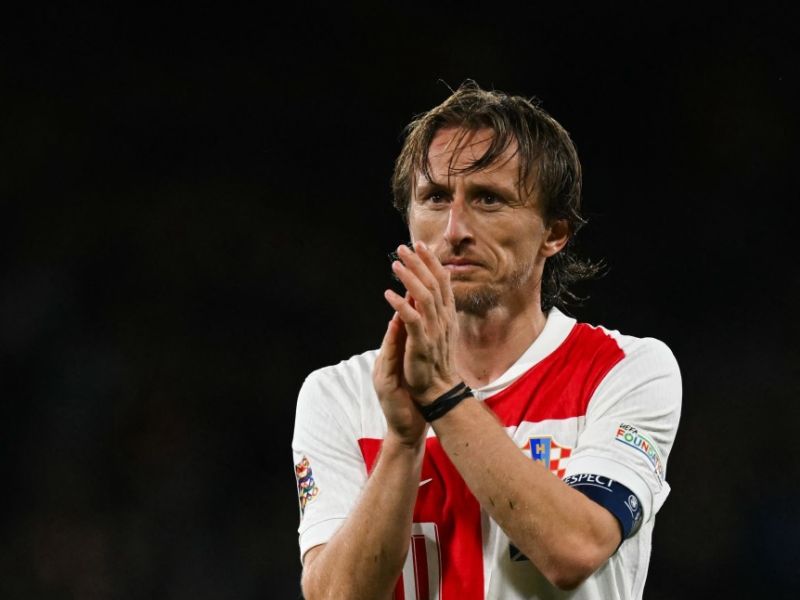 لوكا مودريتش (Photo by ANDY BUCHANAN / AFP)