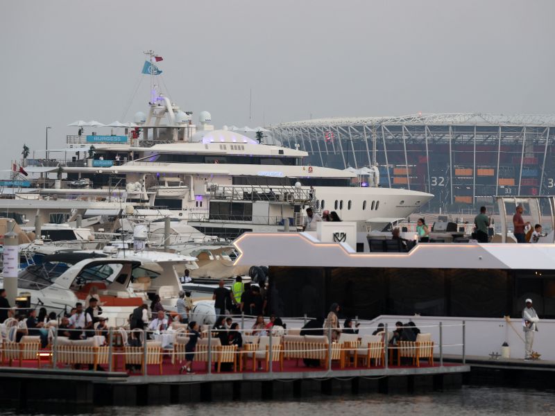 The show offered something for everyone, attracting yacht and boat owners, watersports enthusiasts, captains, sailors, divers, and visitors of all kinds.  The event underscored Qatar's growing prominence as a destination for luxury yachts and boats, promising an unprecedented and exciting experience for both visitors and exhibitors. (Photo by Afp)
