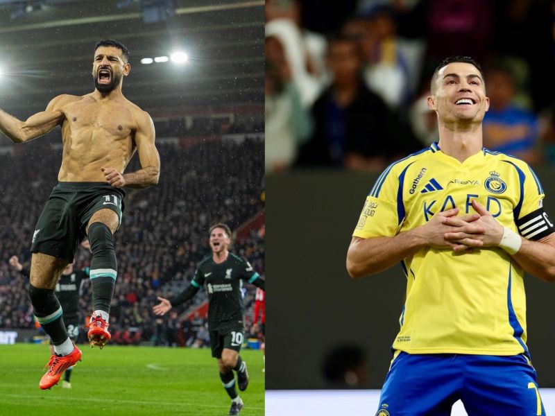 Mohamed Salah Cristiano Ronaldo