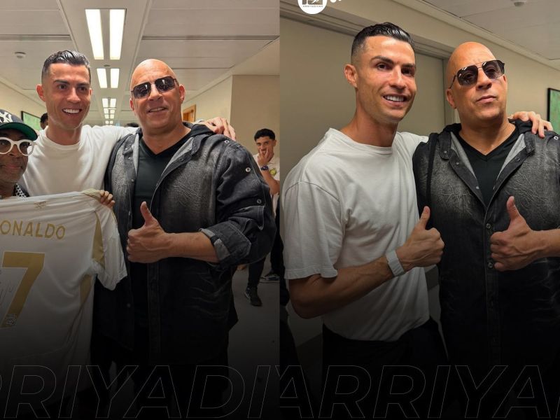Vin Diesel Cristiano Ronaldo