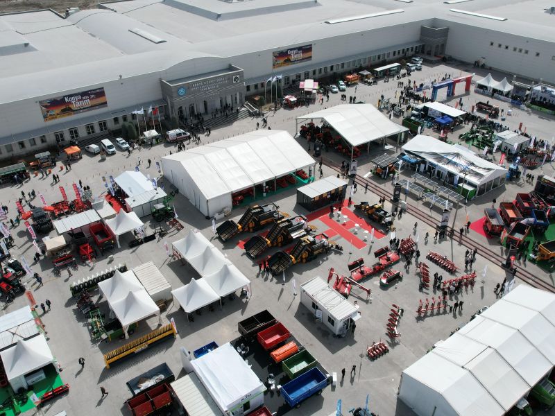 The theme of  Konya Agriculture Fair is ‘Gateway to International Agriculture’