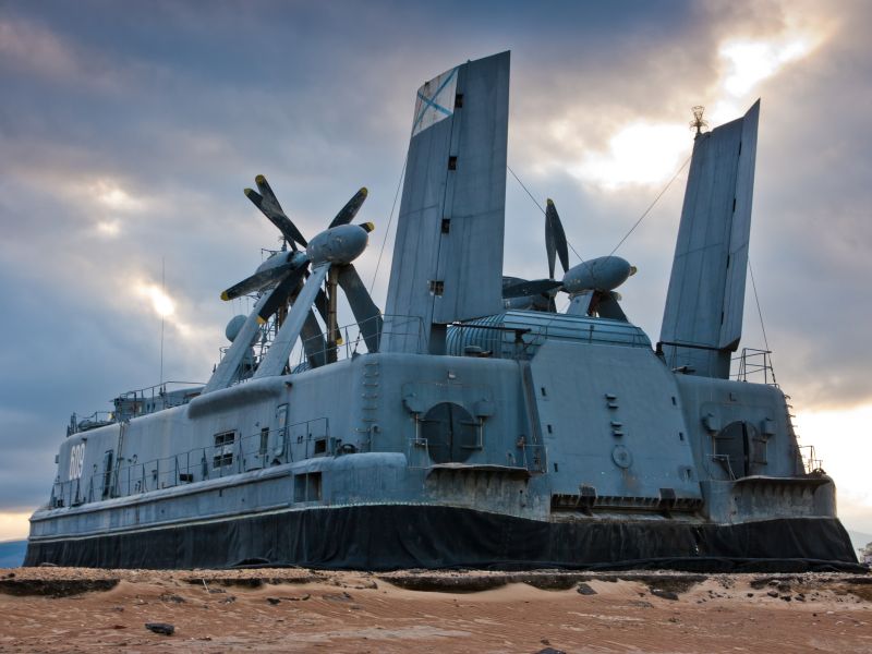Ukrainian drones hit Russian naval base on Caspian Sea for the first time