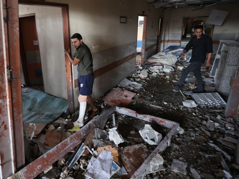   Israeli strikes kill 16, wound over 70 in Gaza hospital assault targeting Sinwar's brother