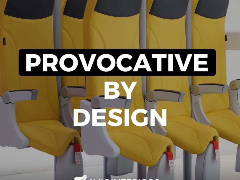 Italian firm Aviointeriors launches Skyrider standing seats for affordable travel