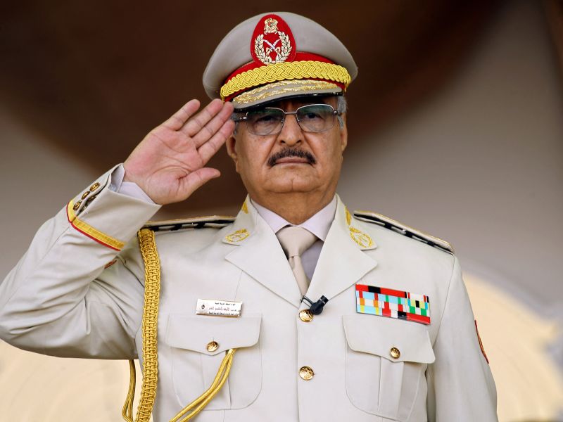 Libyan Strongman Khalifa Haftar