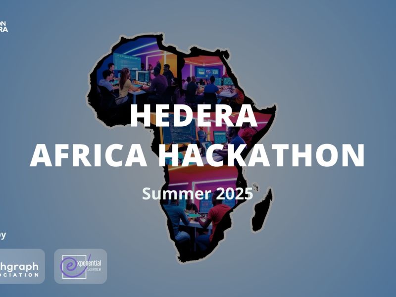 Hedera Africa Hackathon Launches with $1M Prize Pool to Accelerate Africa’s Digital Future