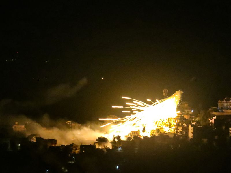 Israeli Defense Systems Self-Destruct Amid Iranian Missile Barrage