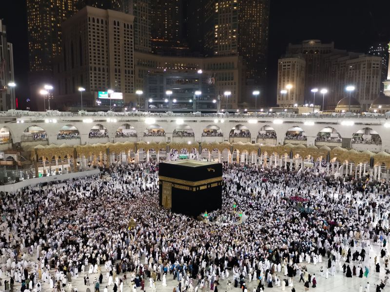 أحدث البيانات الصادرة عن السلطات السعودية إلى وصول أكثر من 1.47 مليون حاج حتى الآن 