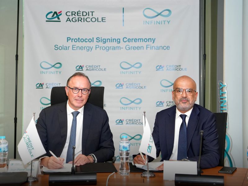 Crédit Agricole Egypt and Infinity Join Forces to Accelerate Transition to Solar Energy