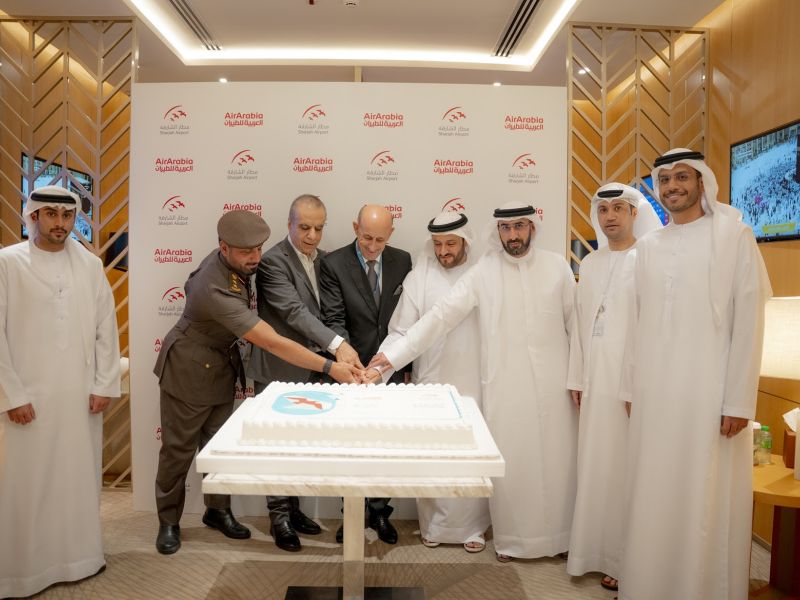 Sharjah Airport and Air Arabia Celebrate the Resumption of Direct Flights to Damascus