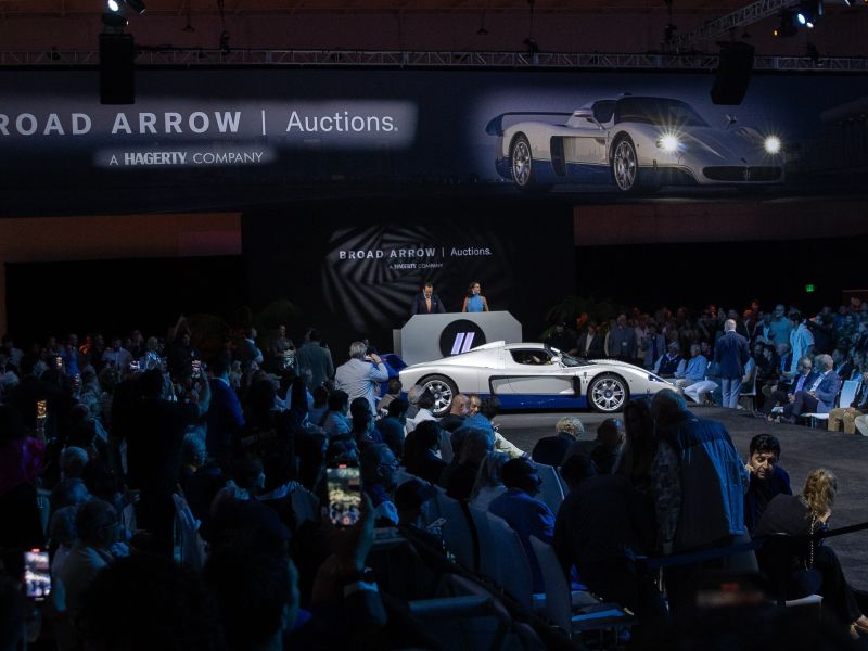 Maserati MC12 Stradale: record-selling at auction