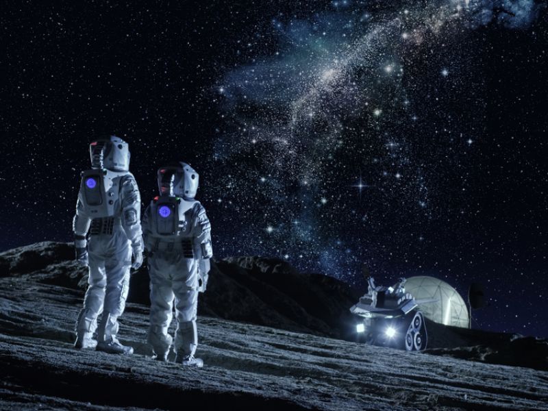 entire village on Moon