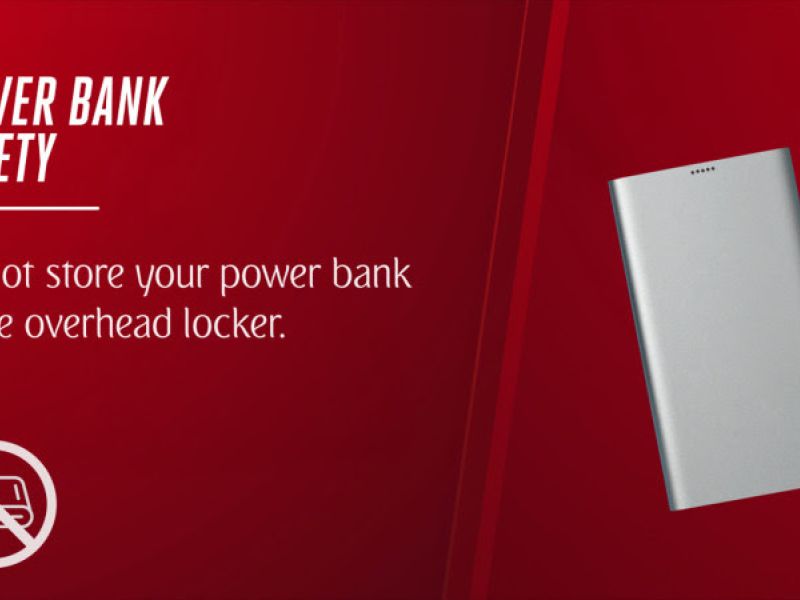 Emirates’ safety rules for customer usage of power banks onboard - now in full effect