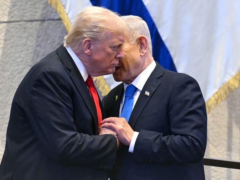 Trump's "Pardon Moment" in the Knesset ignites Israeli political firestorm