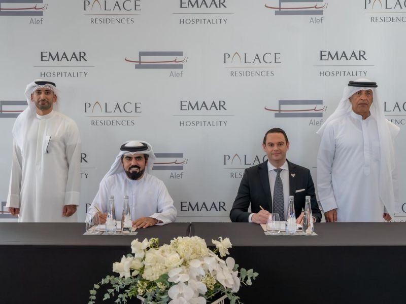 Emaar Hospitality Group and Alef Group forge strategic alliance to introduce Palace Residences Al Mamsha in Sharjah