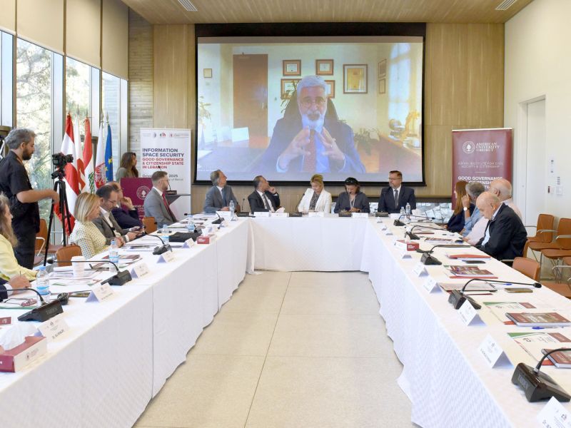 الجامعة الأميركية في بيروت وملتقى التأثير المدني ومؤسسة إنفو أو بي أس بولندا يعقدون مشاورة لبنانية – بولندية حول أمن الفضاء المعلوماتي والحوكمة الرشيدة والمواطنة