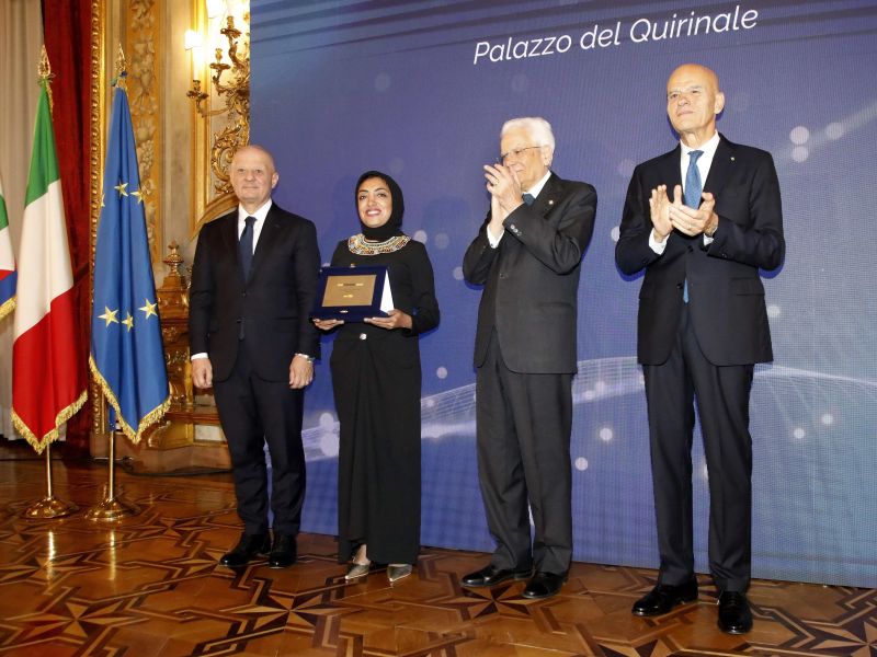 الوحيدة من مصر والعالم العربي: طالبة دكتوراة بالجامعة الأمريكية بالقاهرة تفوز بجائزة إيني العالمية لبحثها الرائد في مجال معالجة المياه المستدامة