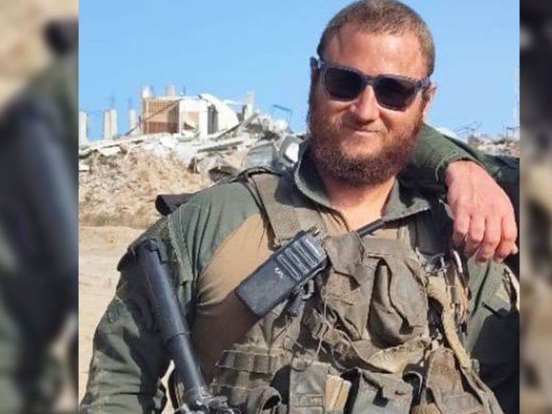 Israeli Sergeant (Res.) Yona Efraim "Efi" Feldbaum was killed in Gaza clashes. (Israel/X) Israeli army