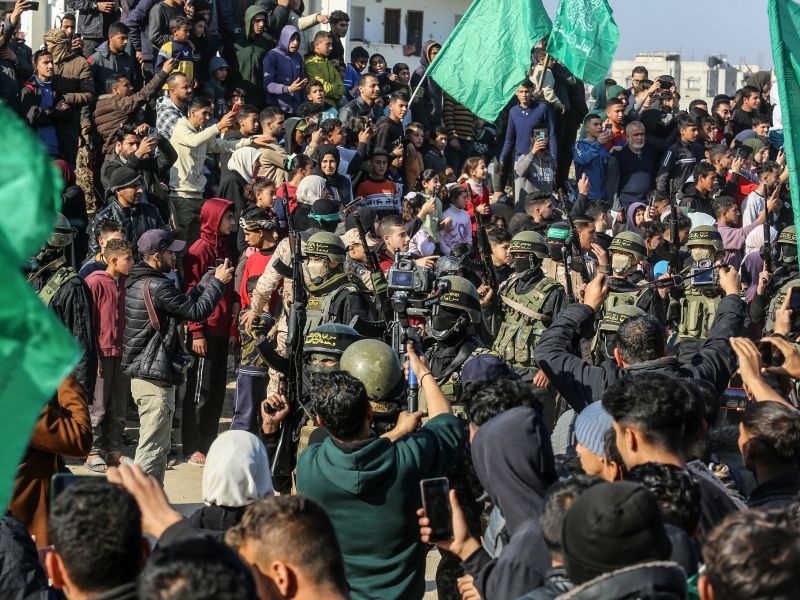 حركة حماس تجري مفاوضات مع إسرائيل في مصر