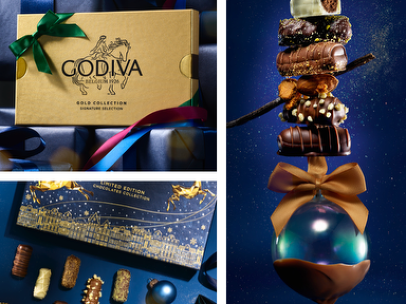 Godiva Reimagines the Bûche De Noël in New Holiday Collection