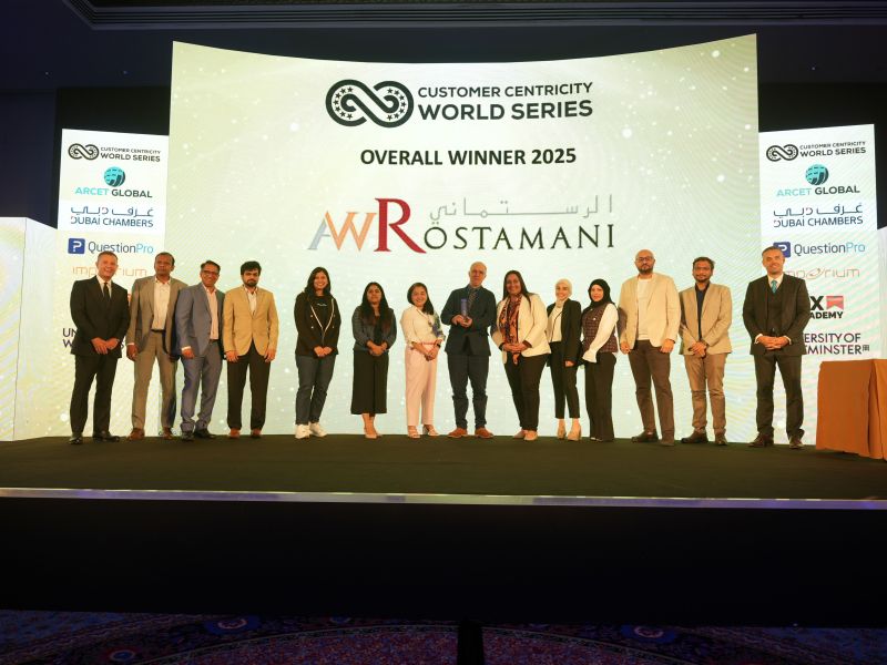 AWR Group Named Overall Winner at Customer Centricity World Series 2025 in Dubai
