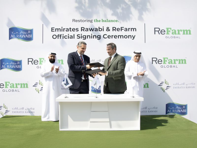 Emirates Rawabi and ReFarm Global unite to transform agriculture and landscaping in the UAE