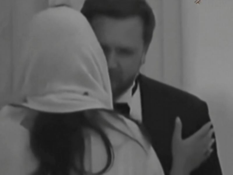 فانس يستأذن ريما بنت بندر قبل قبلة ترحيب دبلوماسية