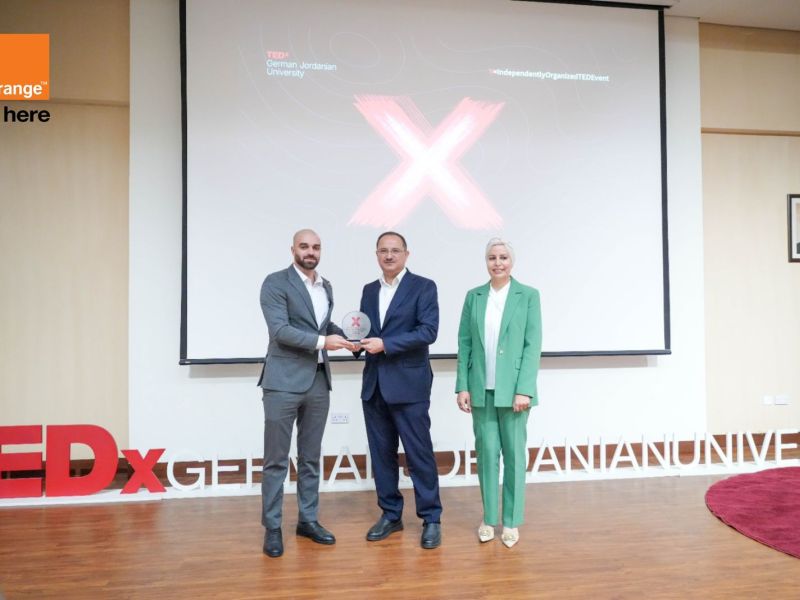 Orange Jordan empowers youth and unleashes their creative potential at TEDxGJU Conference