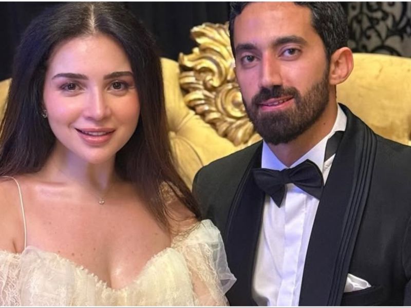 Ahmed Taymour and Egyptian actress Mai Ezz Eldin