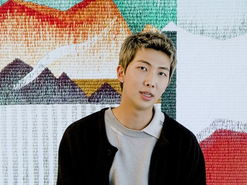 RM of BTS Premieres Short Film With Samsung, Highlighting the Joy of Art at Home With Samsung Art TVs