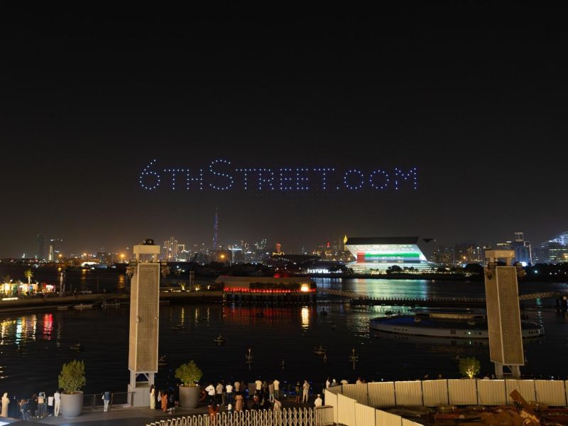 Dubai Hosts One of the Largest Fashion Drone Performances by 6thStreet.com