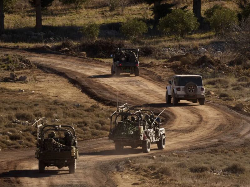 آليات إسرائيلية