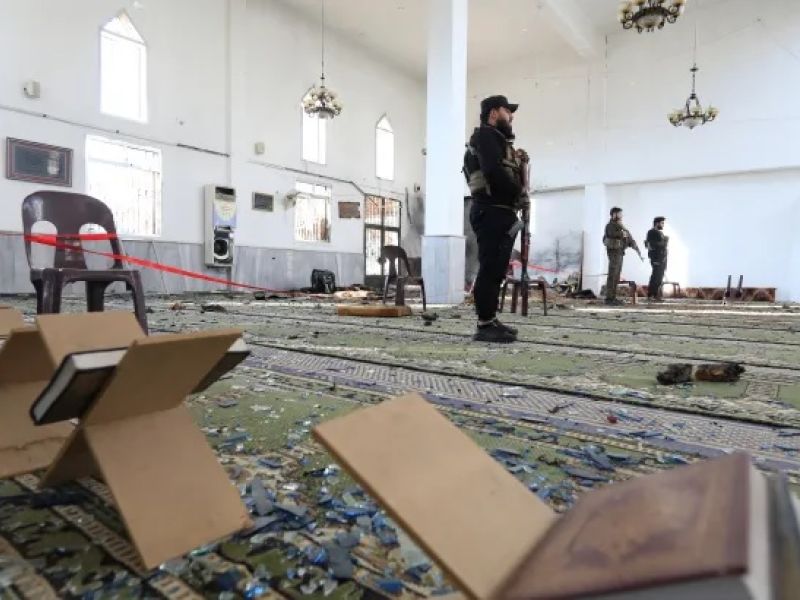 تفجير مسجد حمص