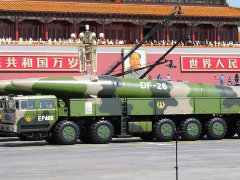 منصات صواريخ صينية