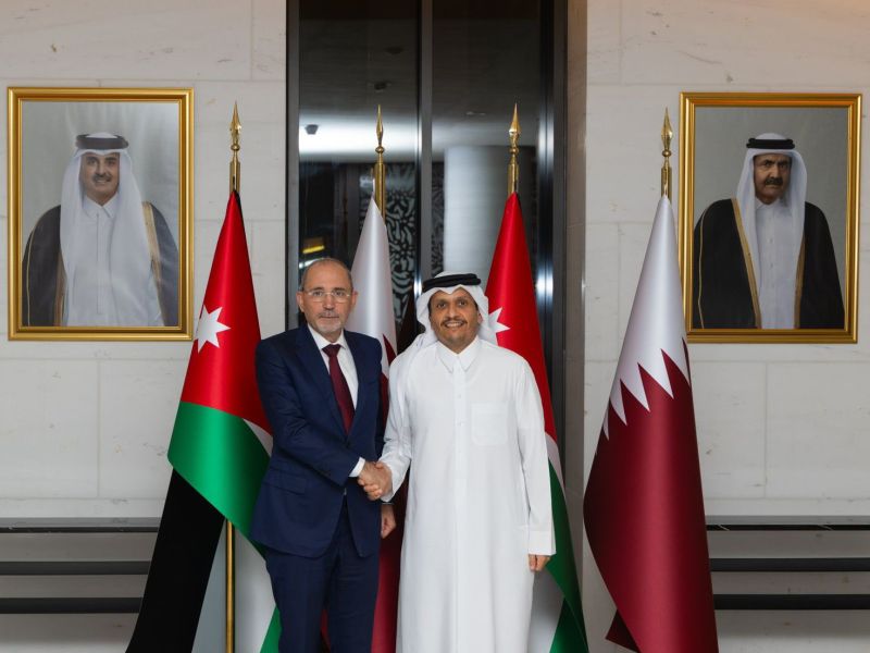 دعوة أردنية قطرية للالتزام بوقف النار في غزة (المصدر: وزارة الخارجية الأردنية)