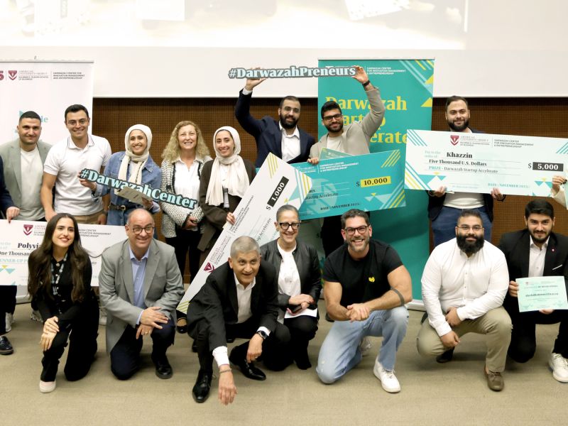 Five Startups Win $22,000 in Prizes at AUB’s Darwazah Startup Accelerate