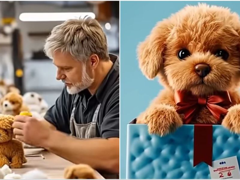 AI robot puppy