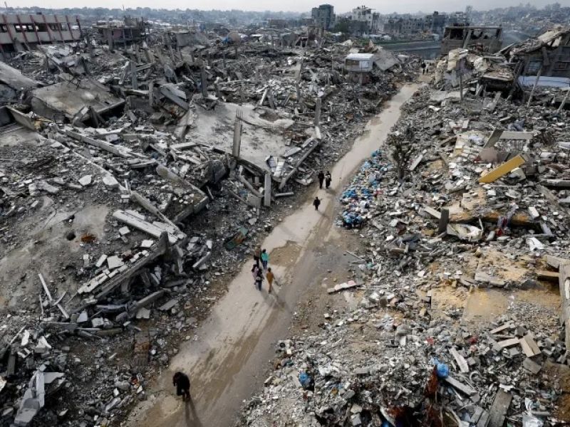 أنقاض في جباليا