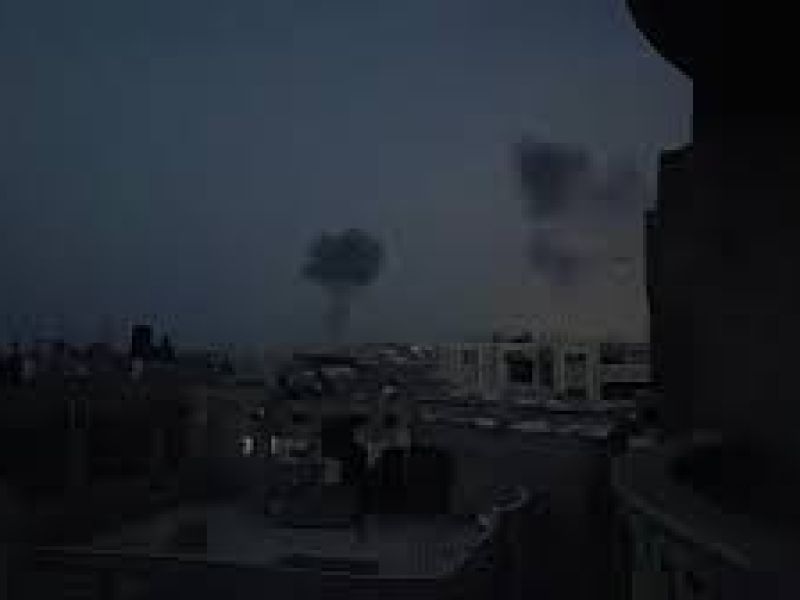 قصف على غزة