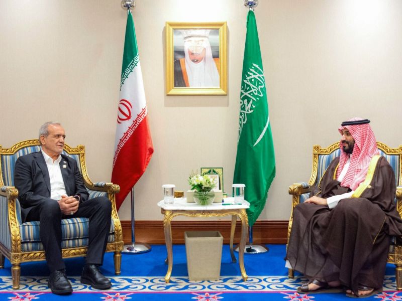 Saudi Crown Prince calls Iranian president