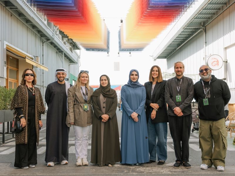 Hala Badri Explores Quoz Arts Fest, Commends Artistic Innovation