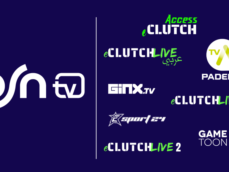 OSN تعلن شراكة استراتيجية مع eCLUTCH لإطلاق قنوات الرياضات الإلكترونية على OSNtv في منطقة الشرق الأوسط وشمال إفريقيا