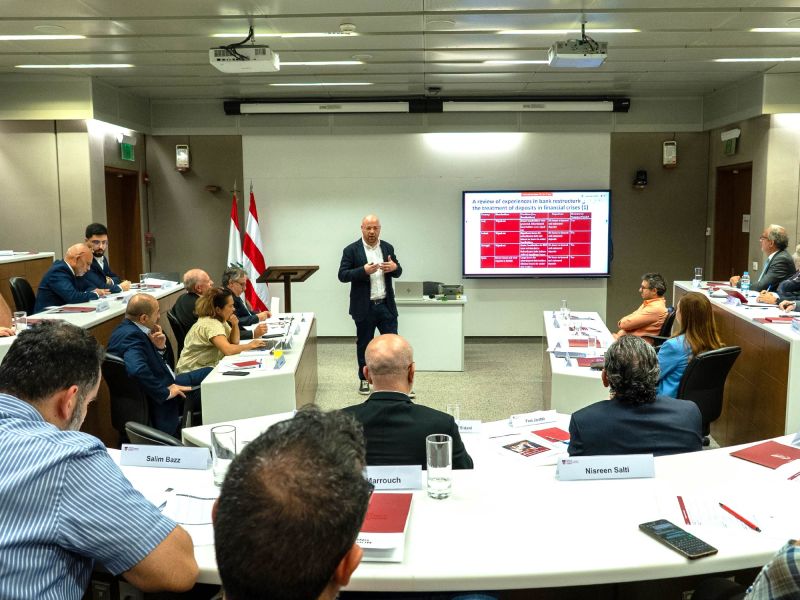 Suliman S. Olayan School of Business at AUB Hosts Roundtable on Restructuring Lebanon’s Banking Sector