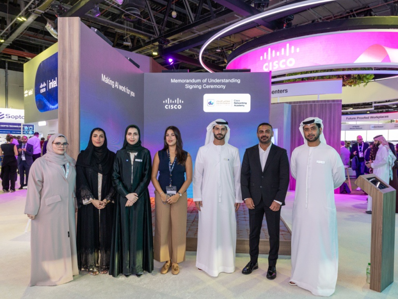 "مجلس دو للشباب" و"أكاديمية سيسكو للشبكات" يطلقان برنامجاً تدريبياً جديداً في الذكاء الاصطناعي وعلوم البيانات 