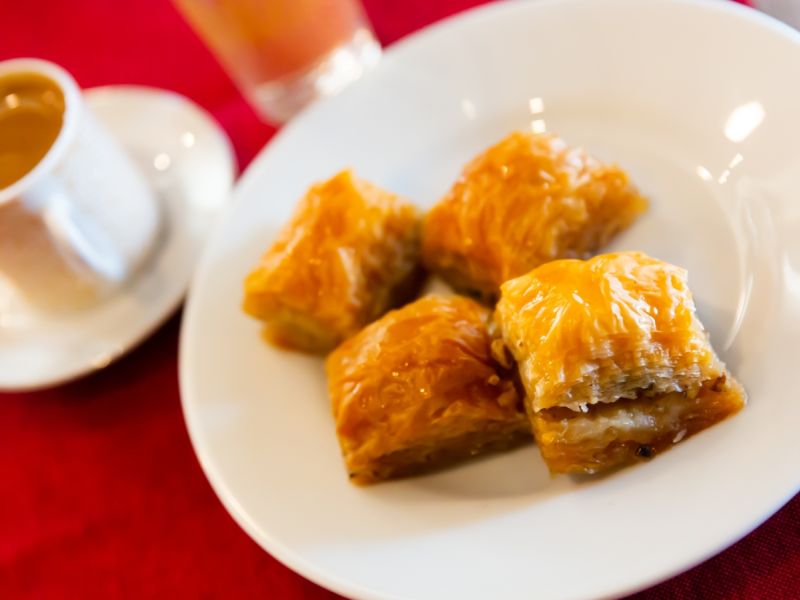 حلويات رمضان 2026: كب كيك البقلاوة